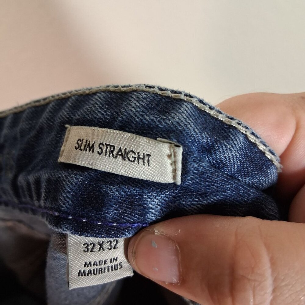 Calvin Klein Denim Blue Jeans Men's Size 32x32 - Picture 7 of 9